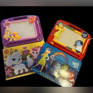 Disney Inside Out Red & Palace Pet Drawing Board- ages 3+